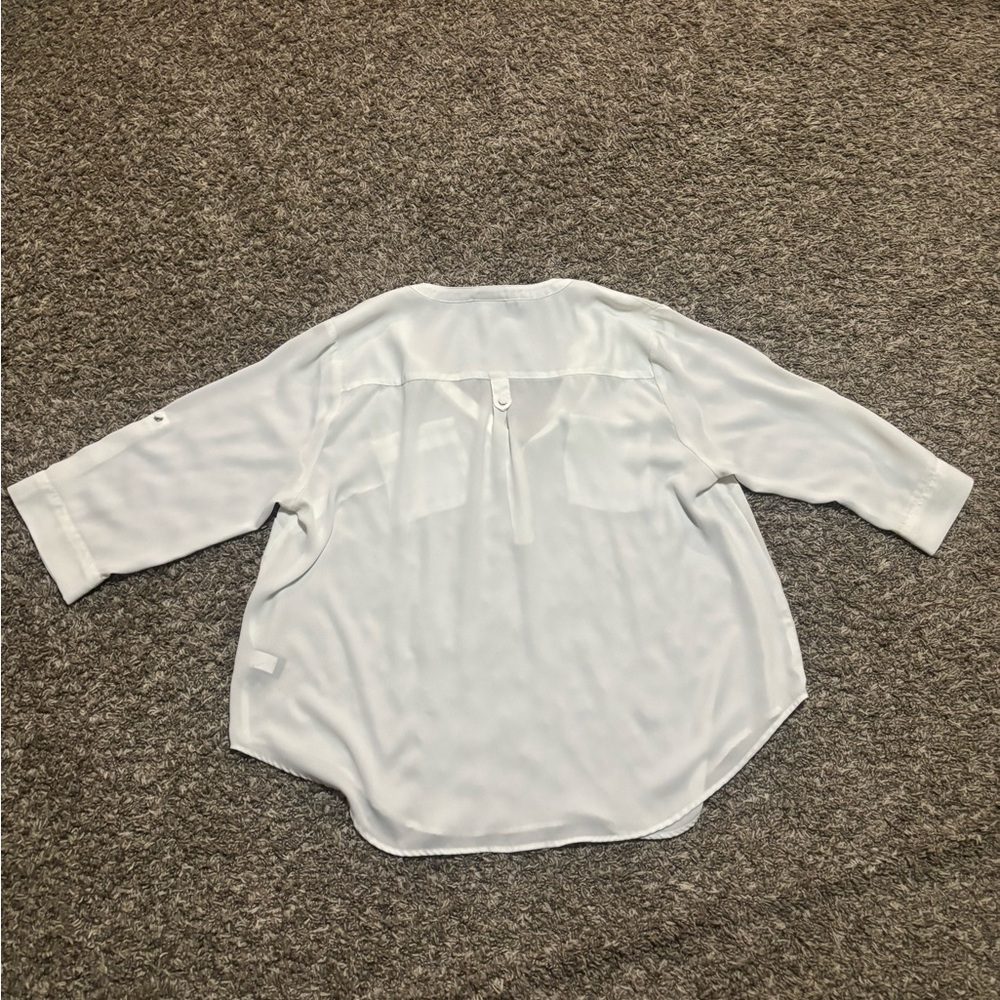 Torrid White Blouse - Picture 8 of 8